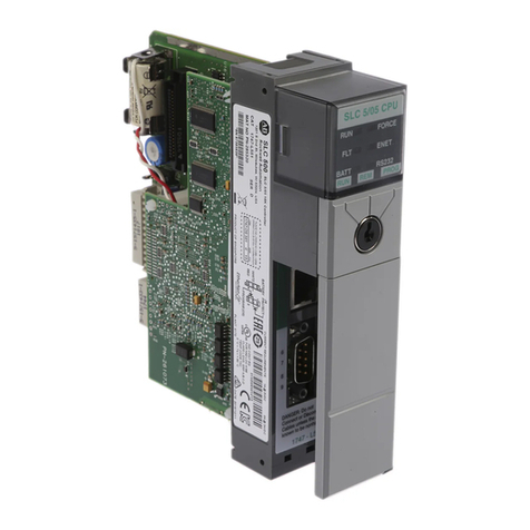 Allen-Bradley SLC 500 User manual Allen-Bradley SLC 500 User manual