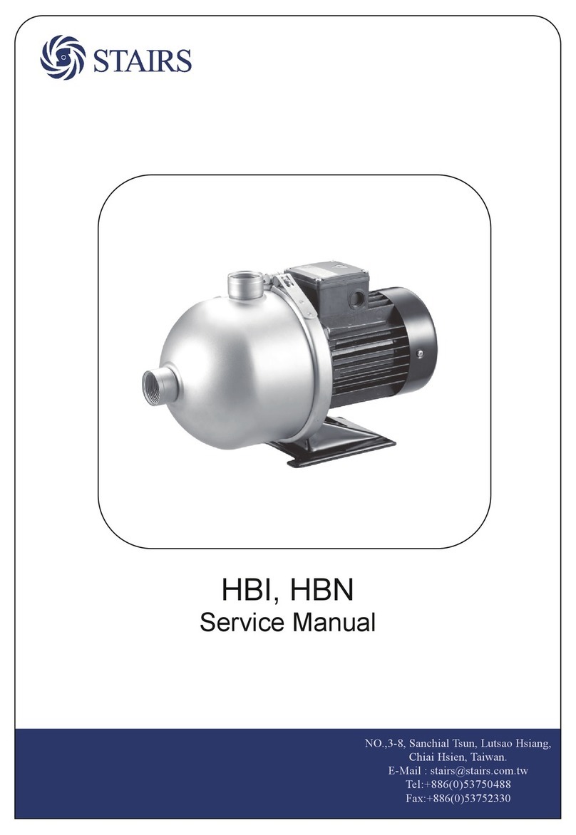 Stairs HBI Service manual