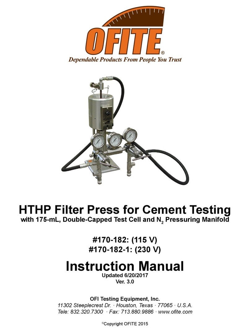 OfiTE 170-182-1 instruction manual