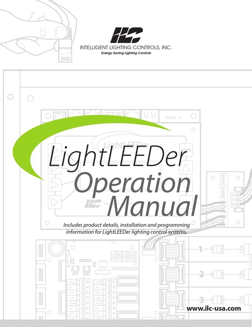 Intelligent Lighting Controls, Inc. LightLEEDer Operation manual