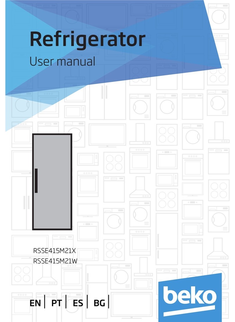 Beko RSSE415M21X User manual