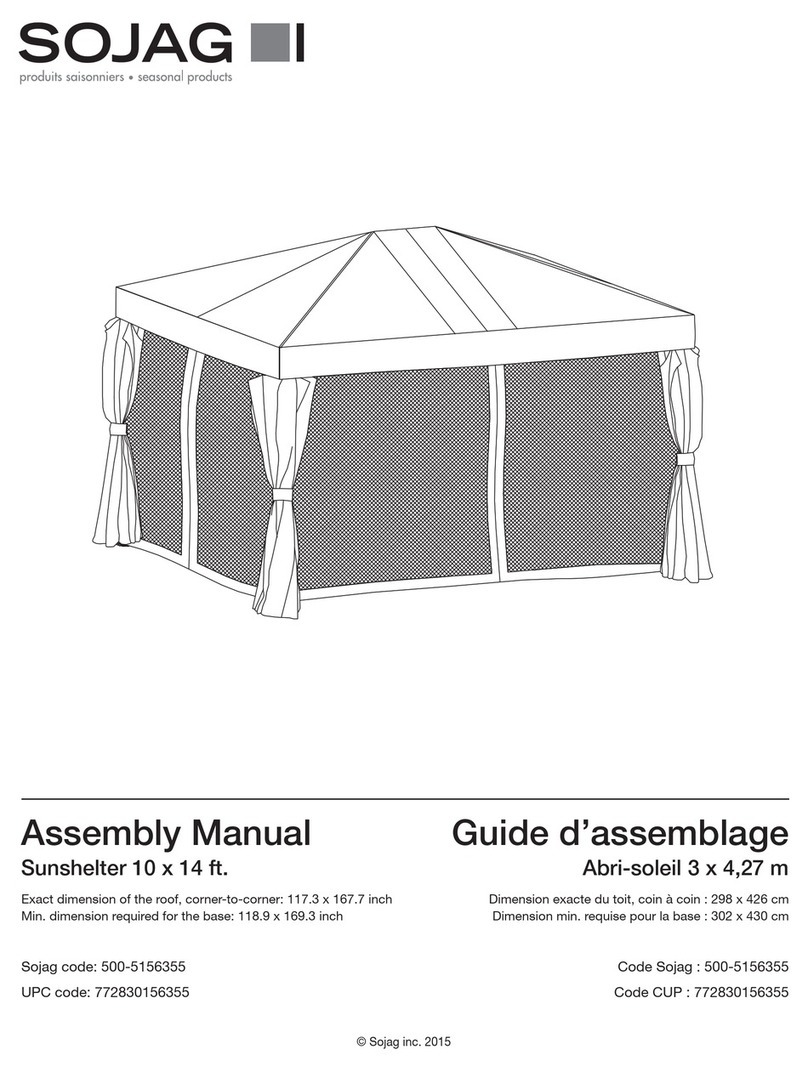 Sojag 500-5156355 User manual