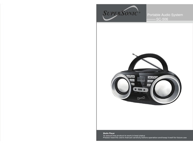 Supersonic SC-506 user manual