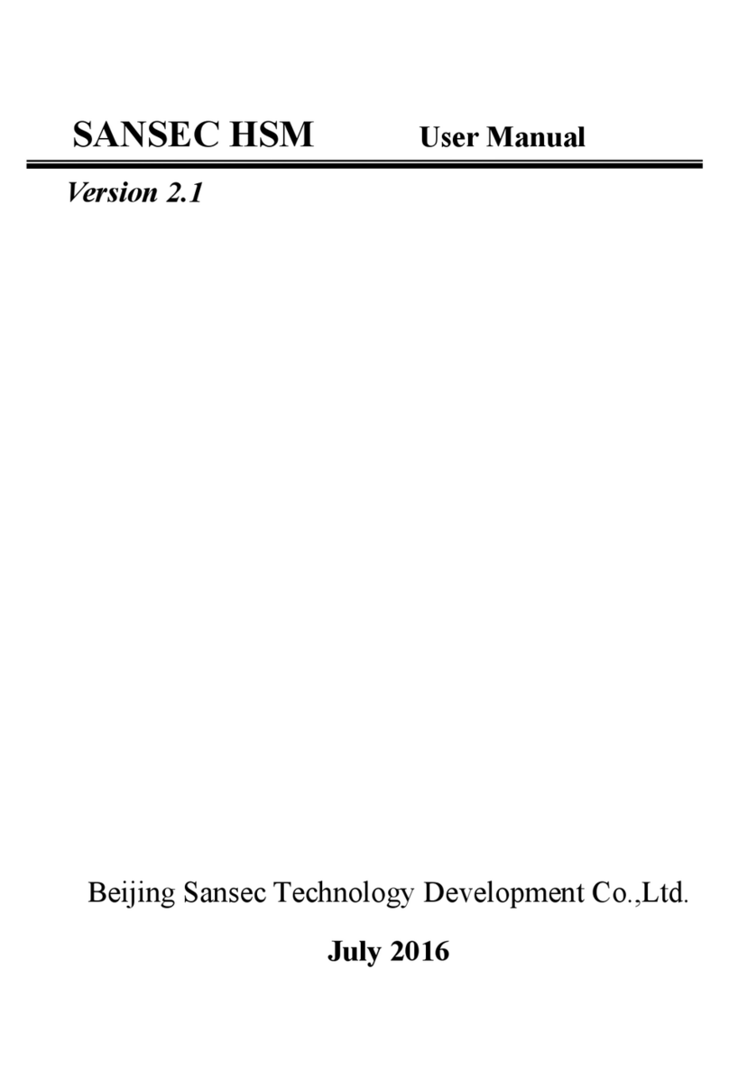 Sansec HSM User manual