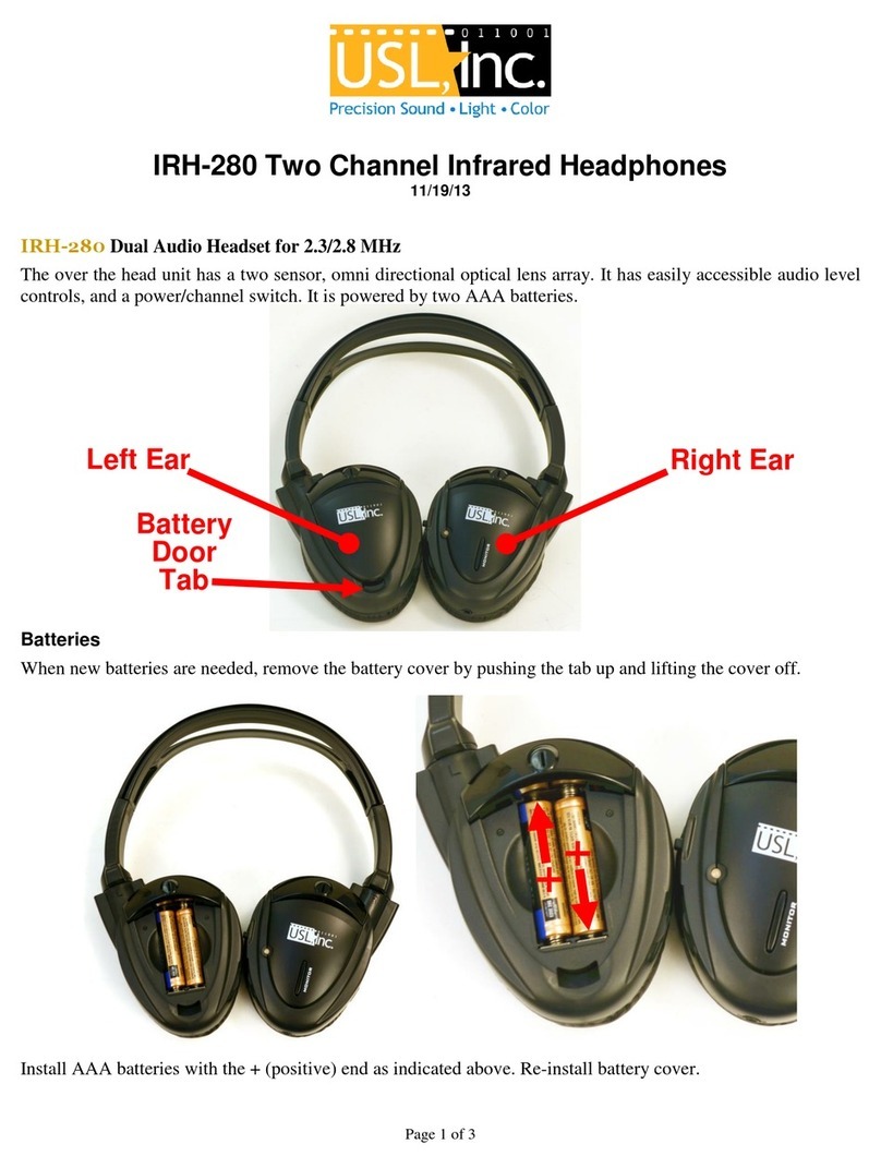 Usl IRH-280 manual