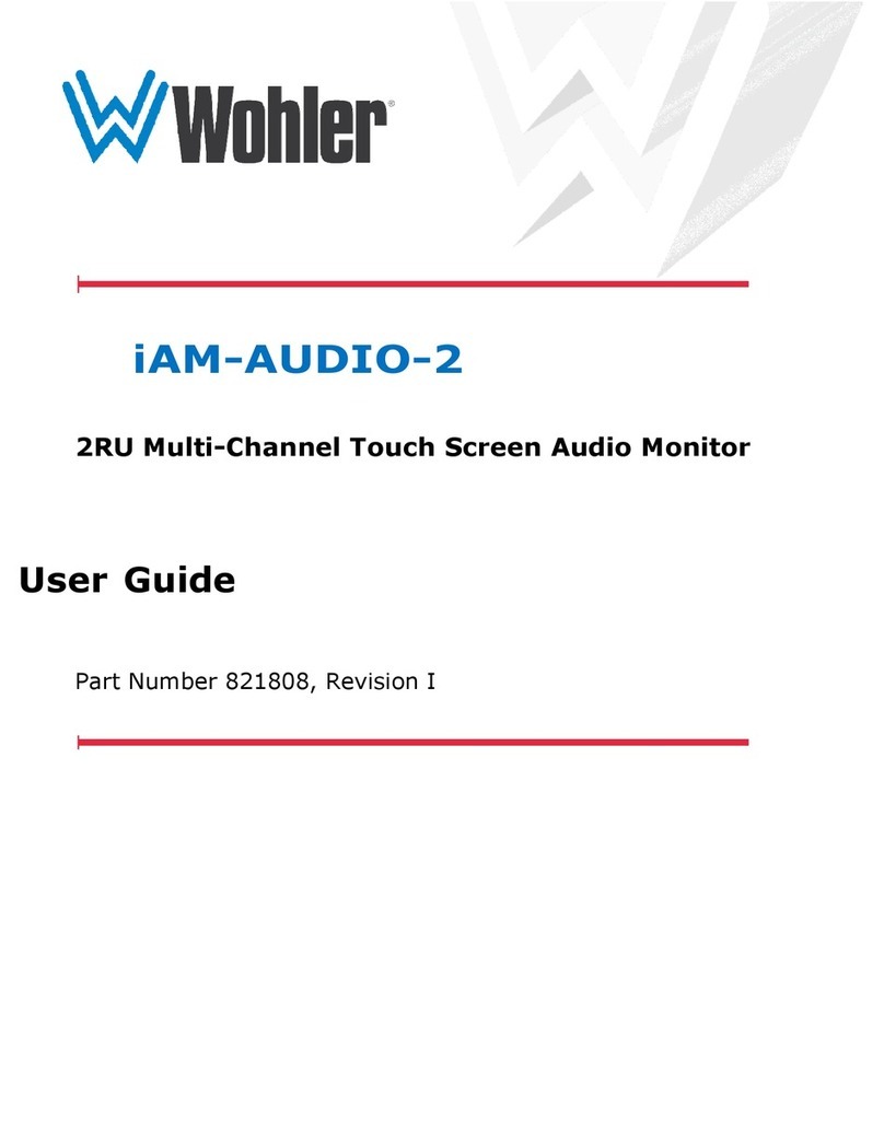 Wohler iAM-AUDIO-2 user guide