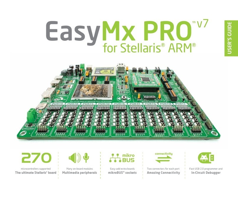 MicroElektronika EasyMx PRO v7 User manual