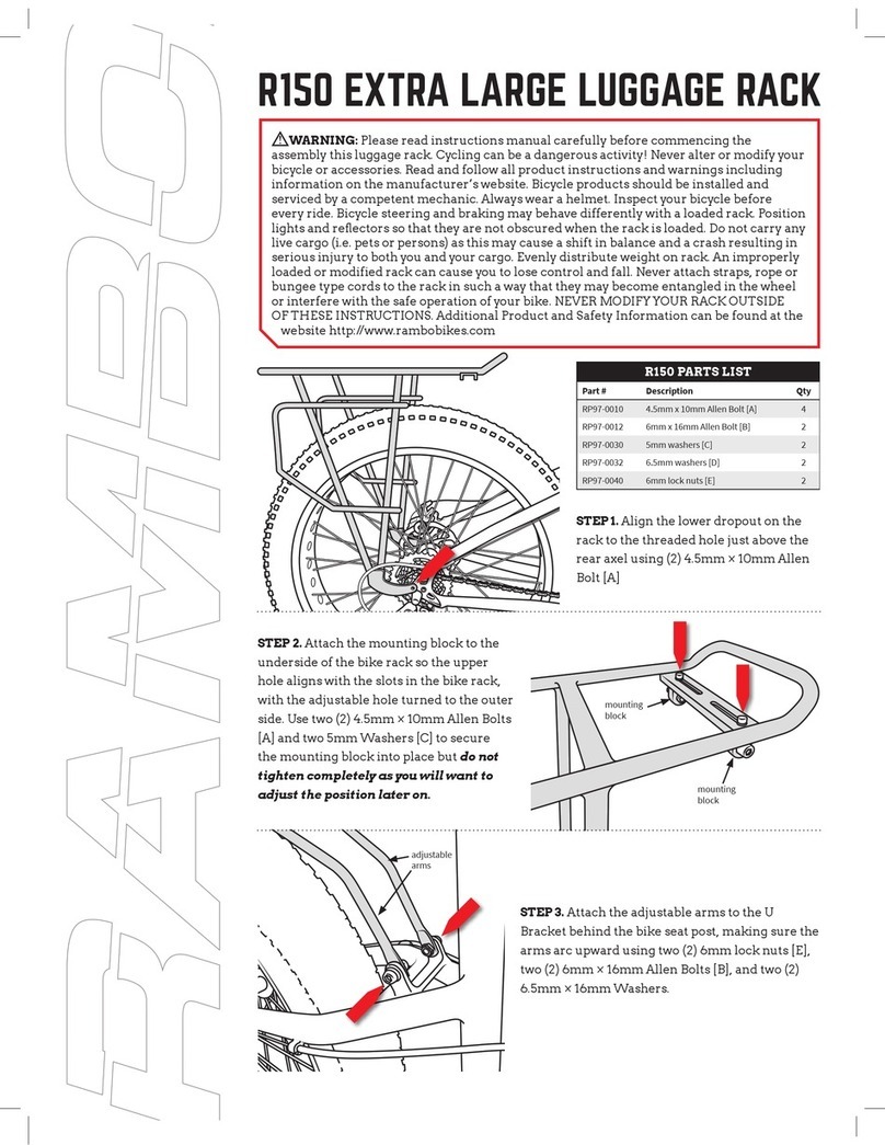 RAMBO R150 instruction manual