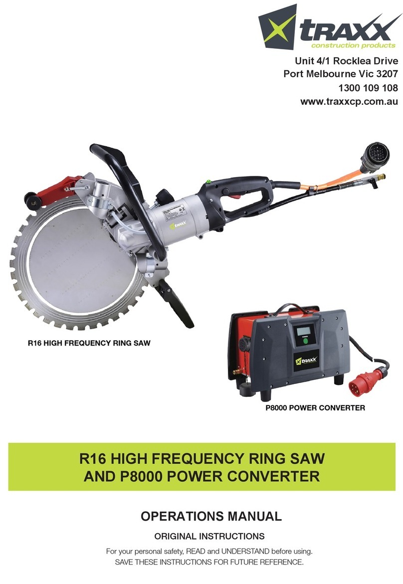 TRAXX R16 Operation manual