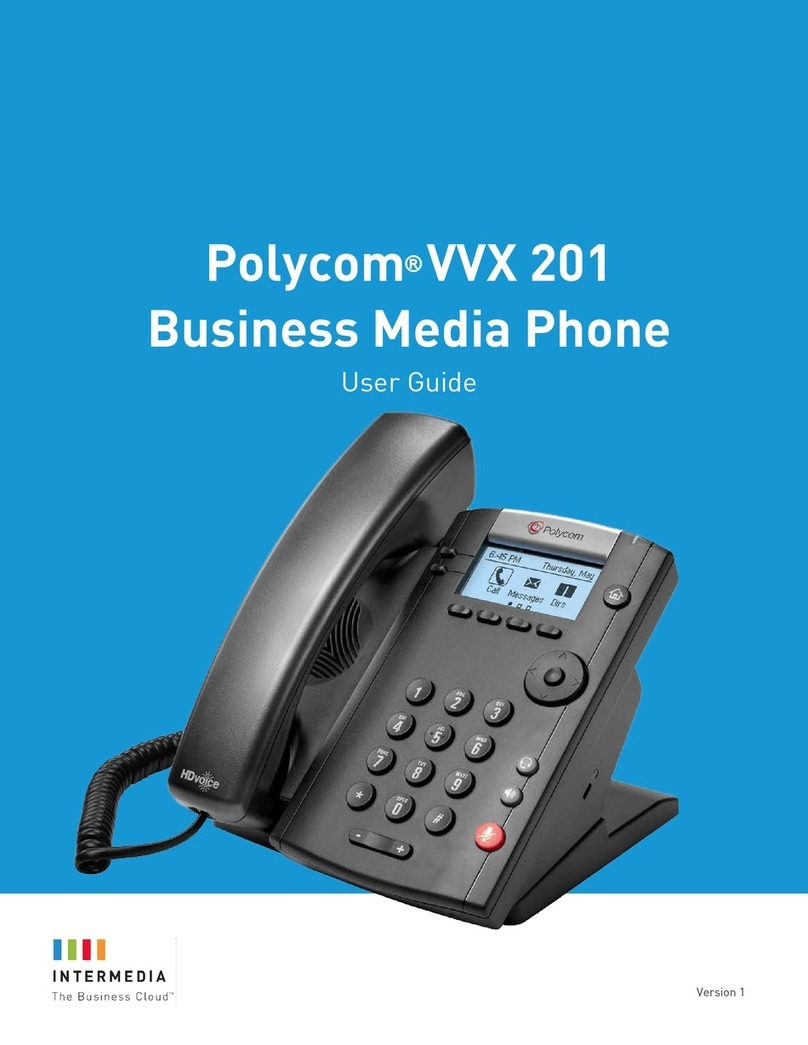 Polycom VVX 201 User manual