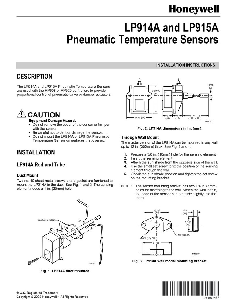 Honeywell LP914A User manual