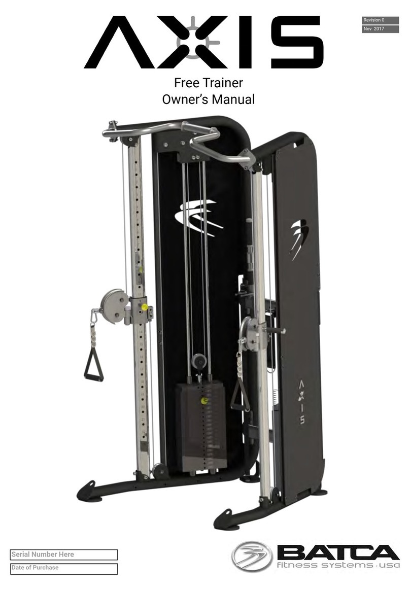 Batca AXIS Free Trainer User manual