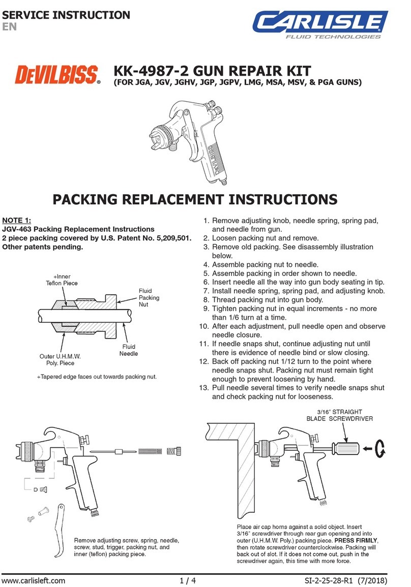 DeVilbiss KK-4987-2 Service instruction