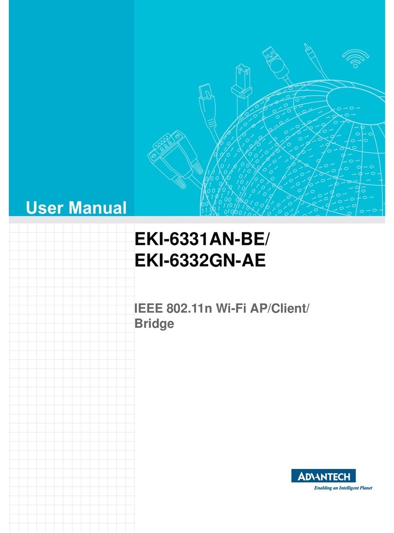 Advantech EKI-6331AN-BE User manual