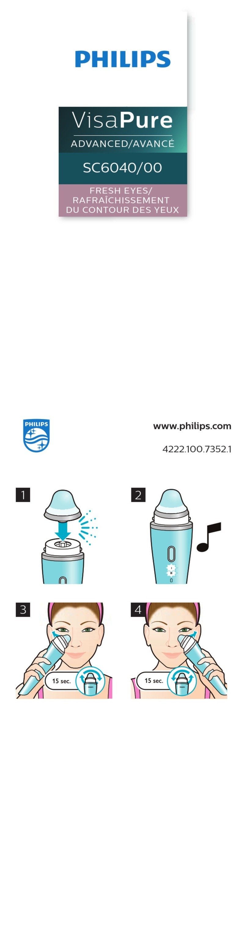 Philips VisaPure Advanced SC6040/00 user guide