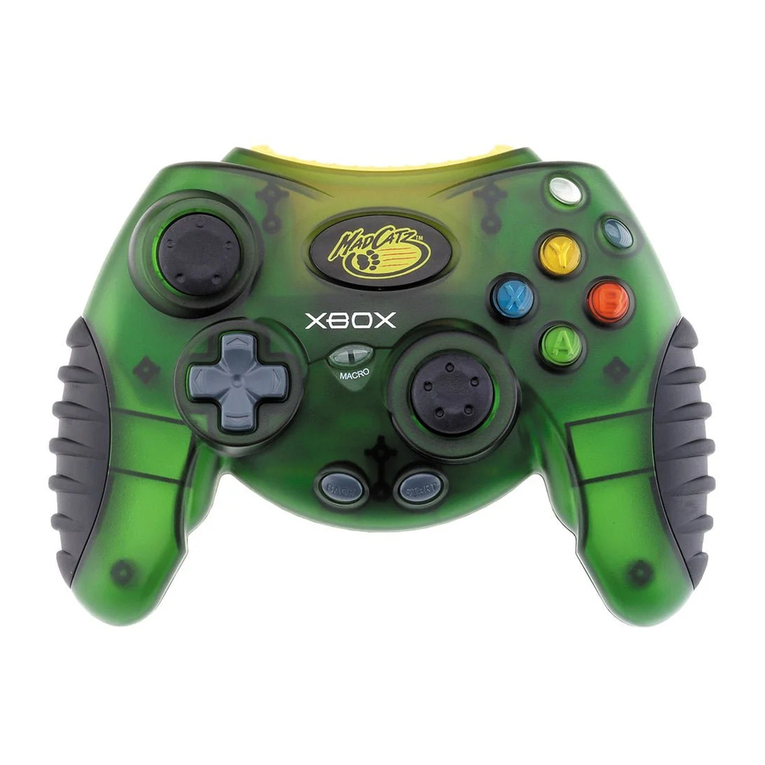 Mad Catz LYNX XBOX User manual Mad Catz LYNX XBOX User manual