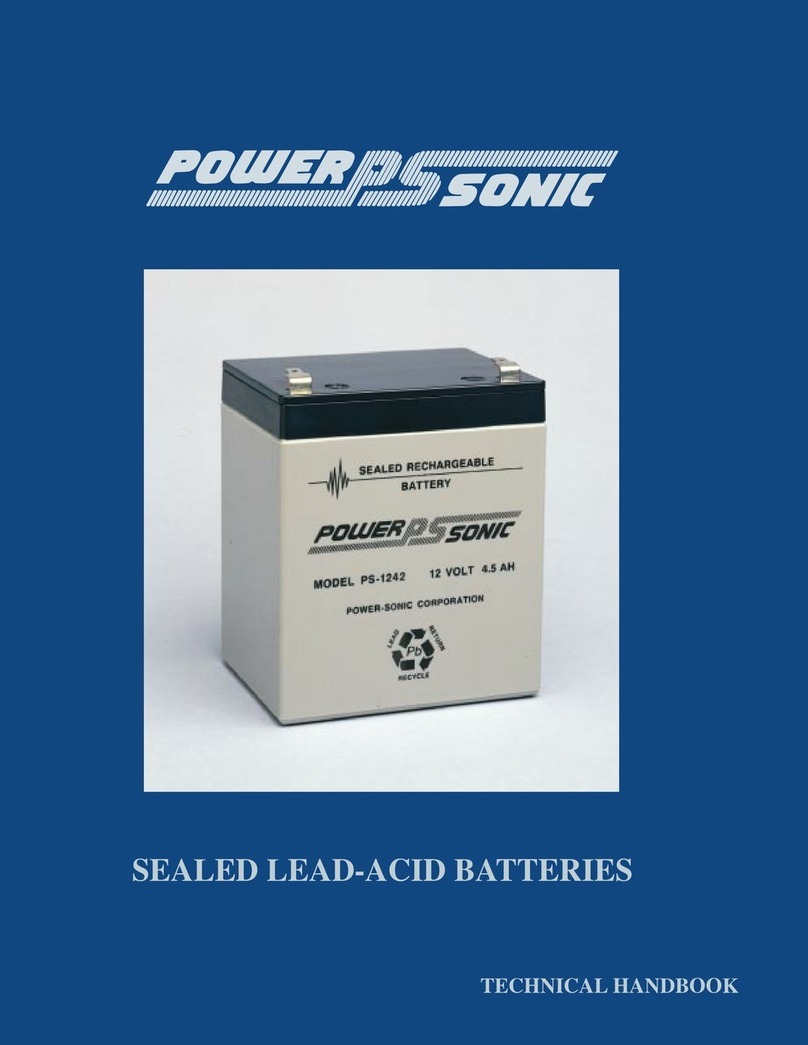 Power-Sonic PSG Series Technical handbook Power-Sonic PSG Series Technical handbook