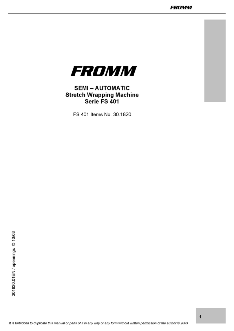 Fromm FS 401 Series User manual