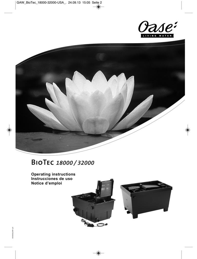 Oase BioTec 32000 operating instructions