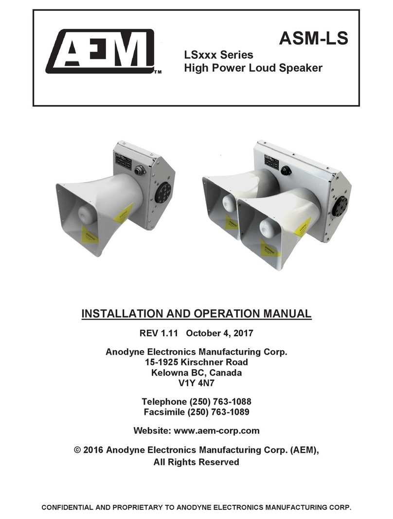AEM LS Series Installation and Operation Manua