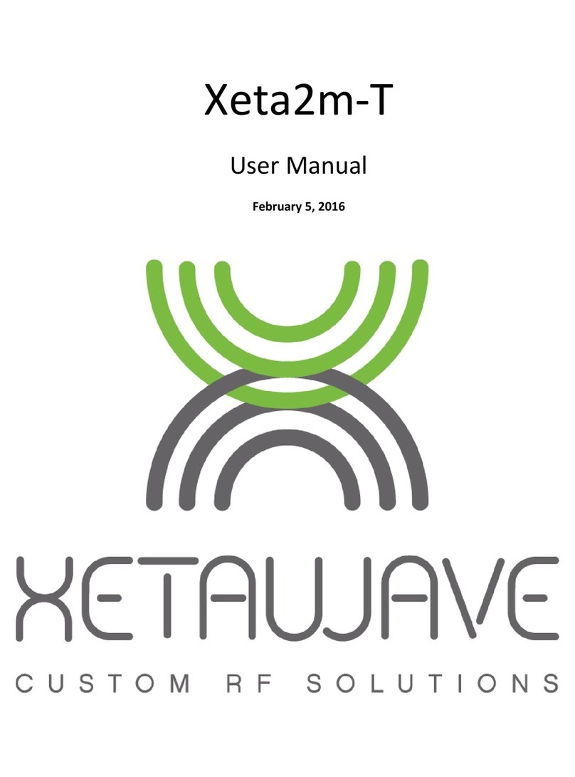 Xetawave Xeta2m-T user manual