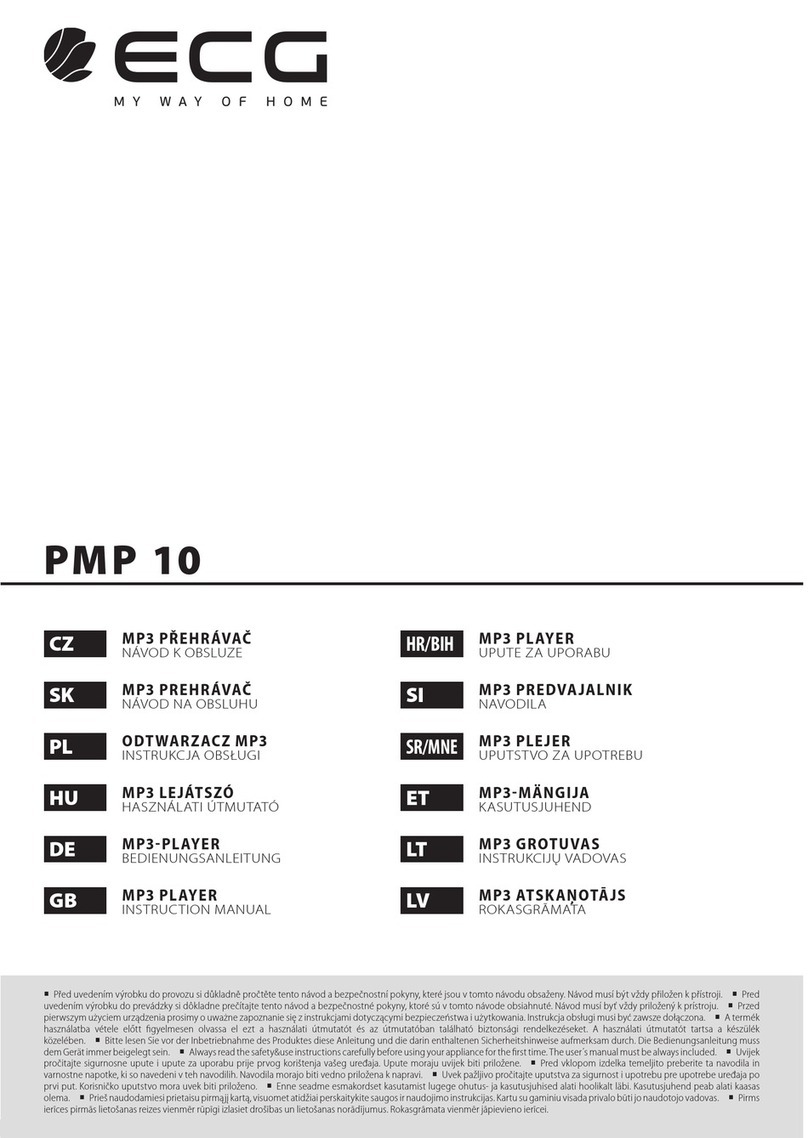 ECG PMP 10 instruction manual
