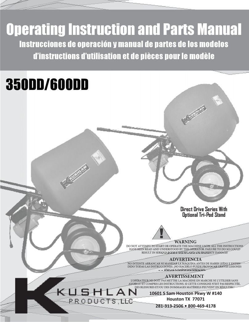 Kushlan Direct Drive Series Service manual