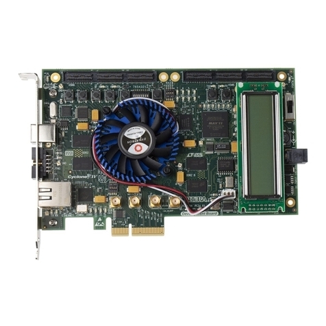 Altera Cyclone IV GX FPGA User manual