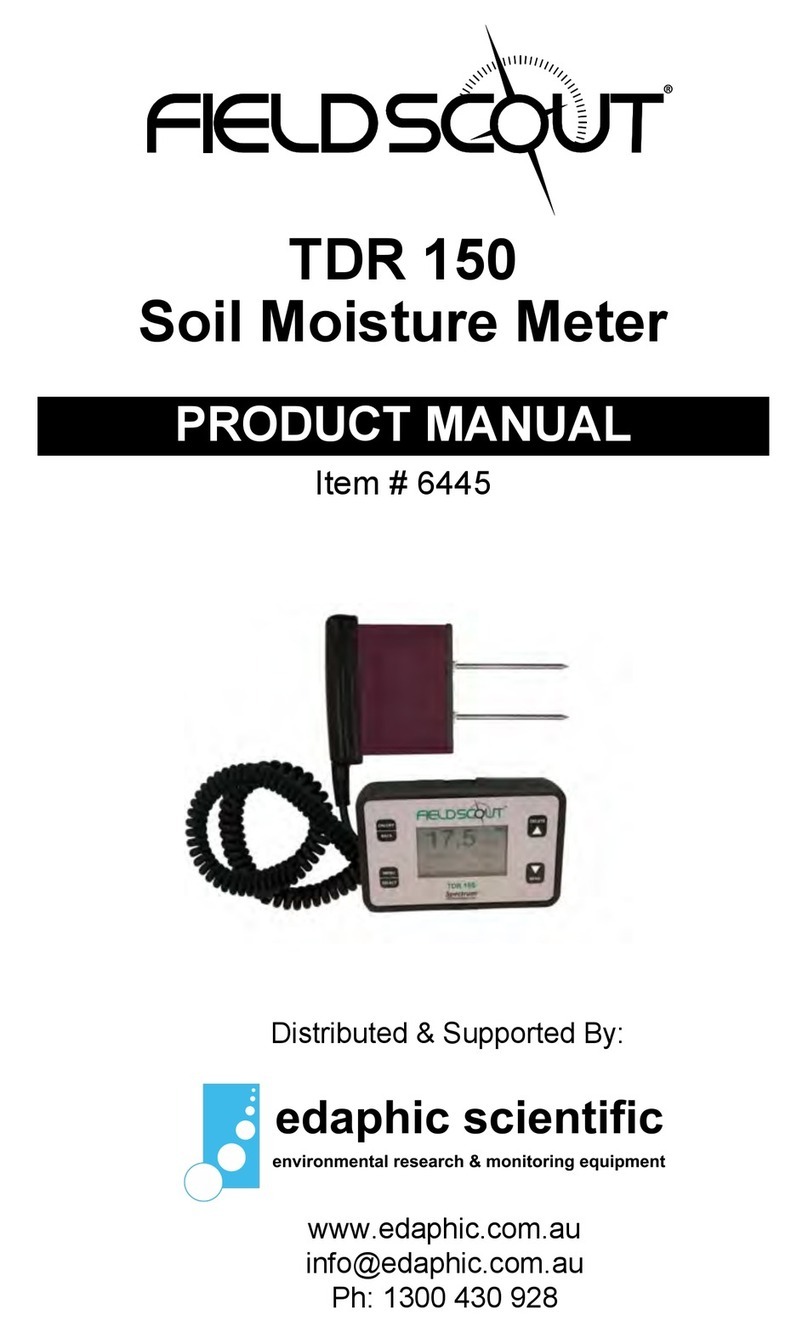 Field Scout TDR 150 User's product manual