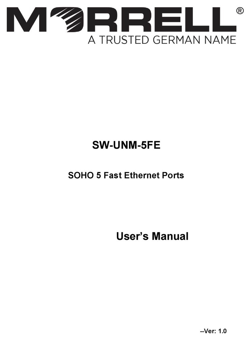 Morrell SW-UNM-5FE User manual