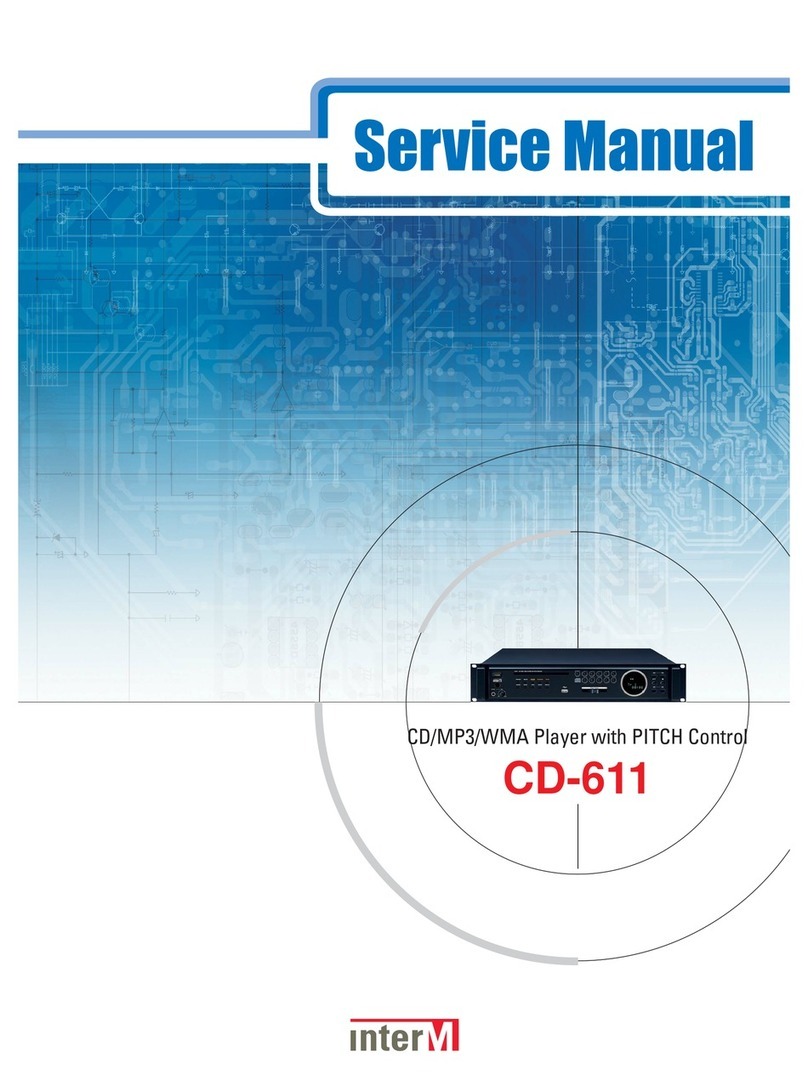 Inter-m CD-611 User manual