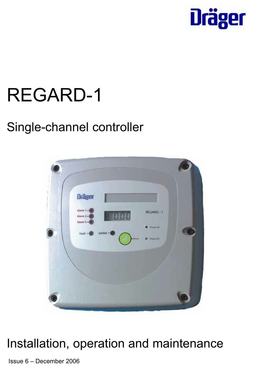 Dräger REGARD-1 Installation, operation and maintenance