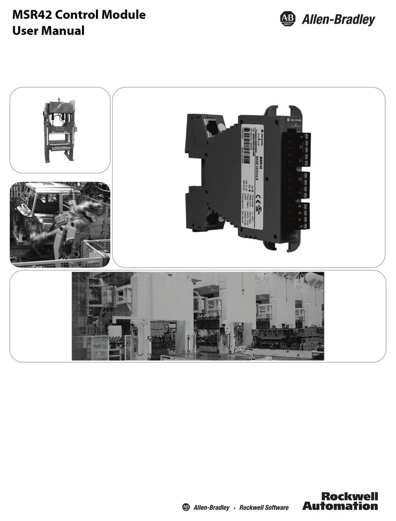 Allen-Bradley MSR42 User manual Allen-Bradley MSR42 User manual