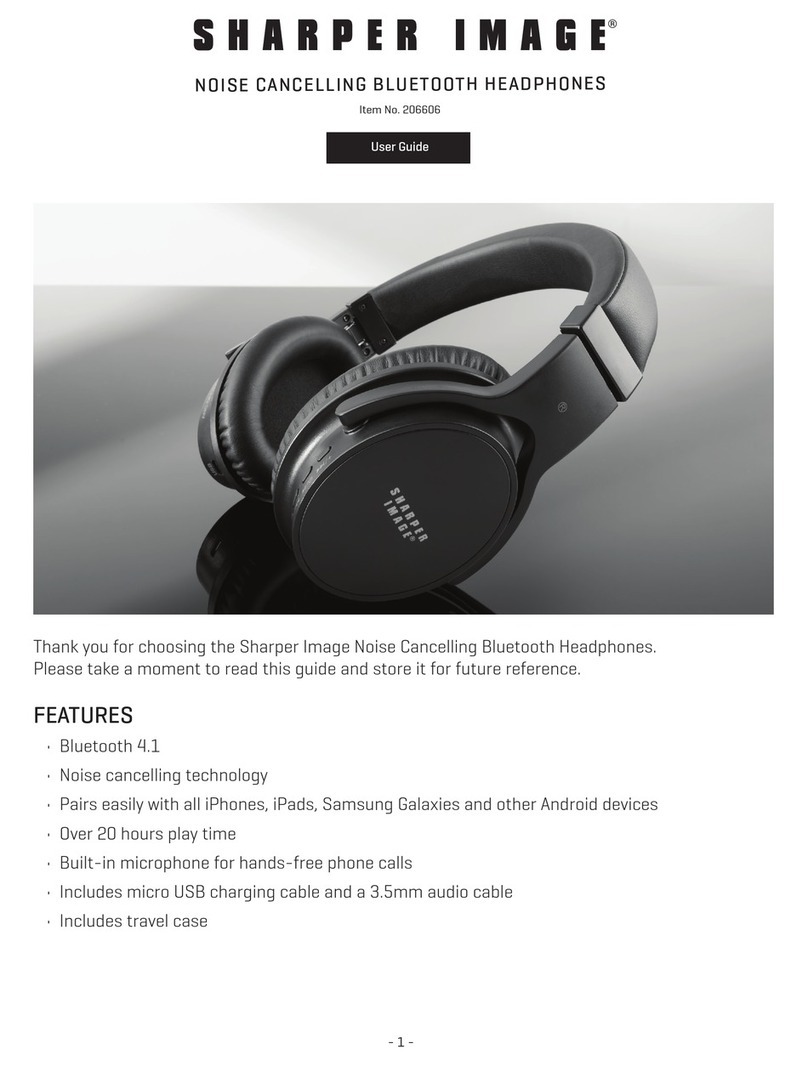 Sharper Image 206606 User manual
