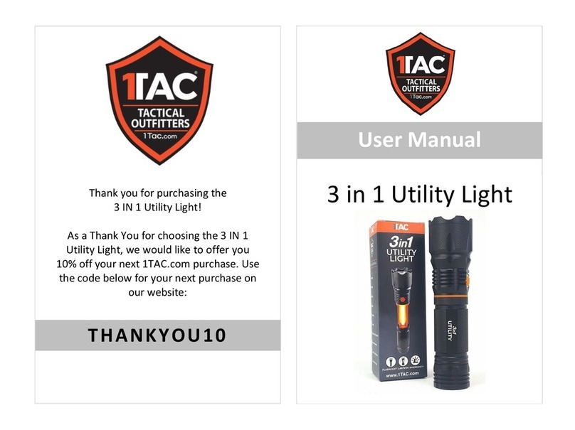 1TAC 3 in 1 Utility Light User manual