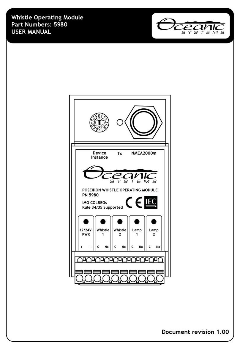 Oceanic Systems 5980 user manual