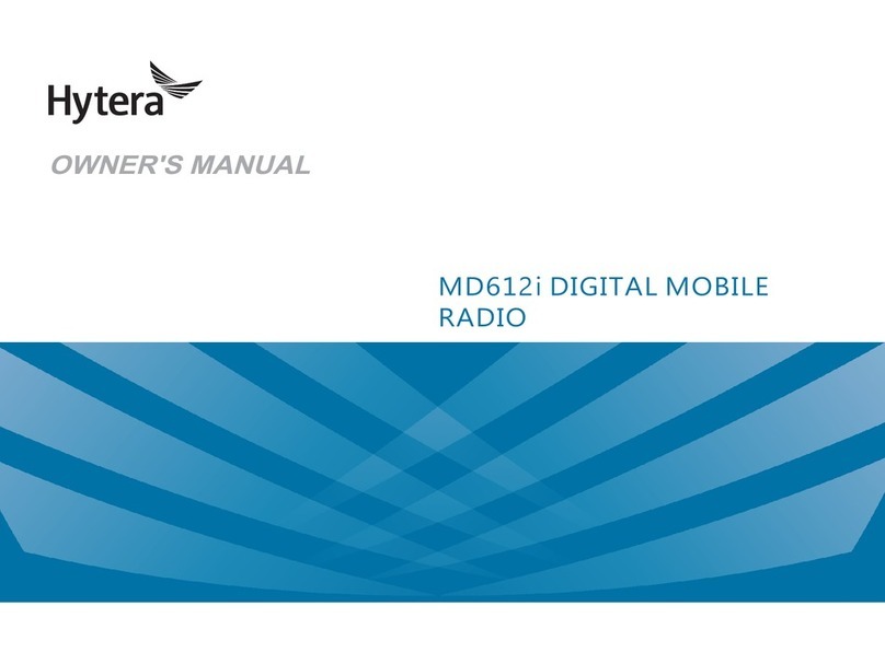 Hytera MD612i owner's manual
