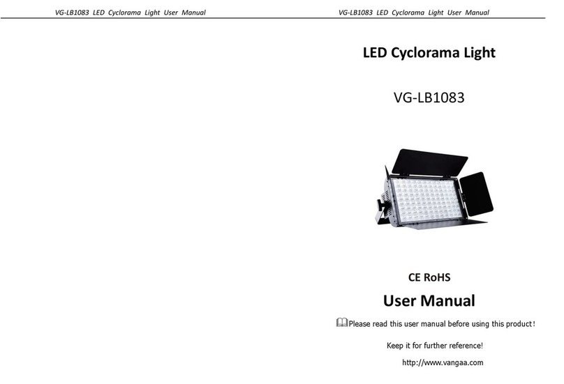 VanGaa Lighting VG-LB1083 user manual