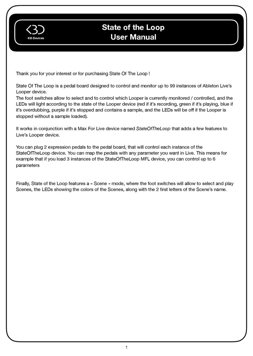 KB Devices State of the Loop user manual