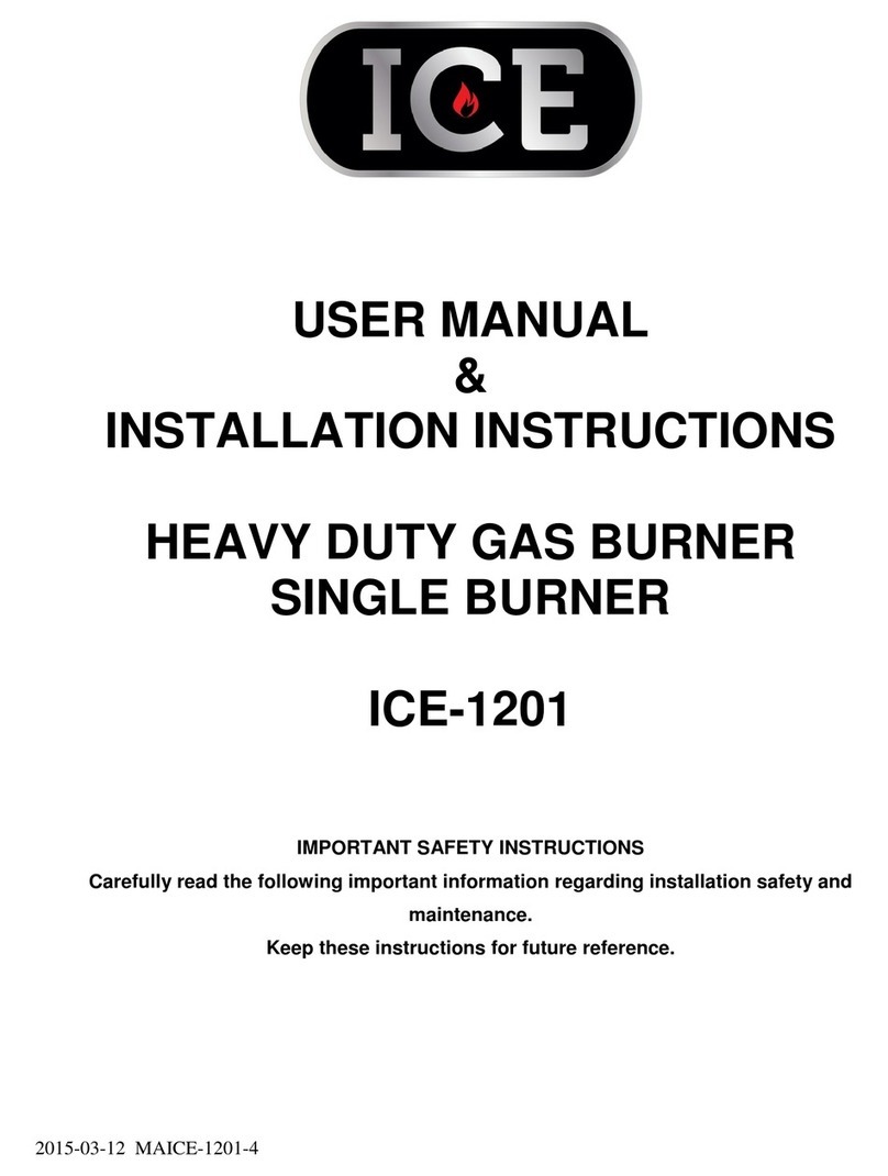 Ice ICE-1201 User's manual & installation instructions
