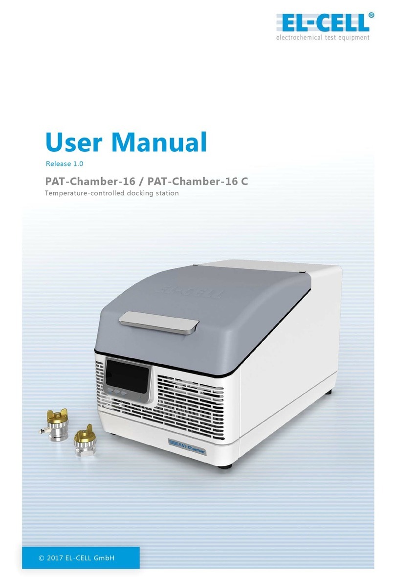 EL-CELL PAT-Chamber-16 C user manual