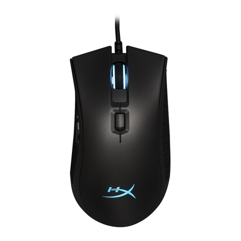 HyperX Pulsefire FPS Pro User manual