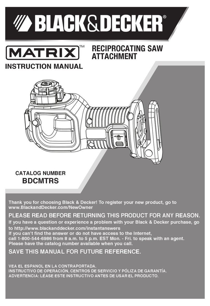 Black & Decker BDCMTR instruction manual
