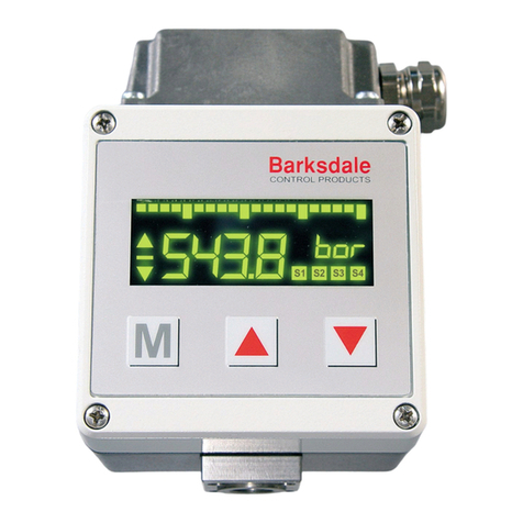 Barksdale UDS 3 operating instructions