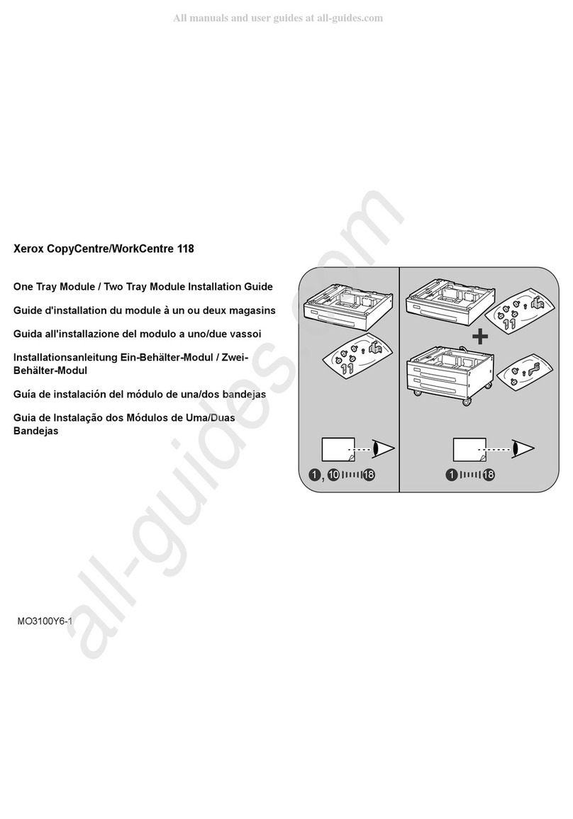 Xerox WorkCentre 118 installation guide