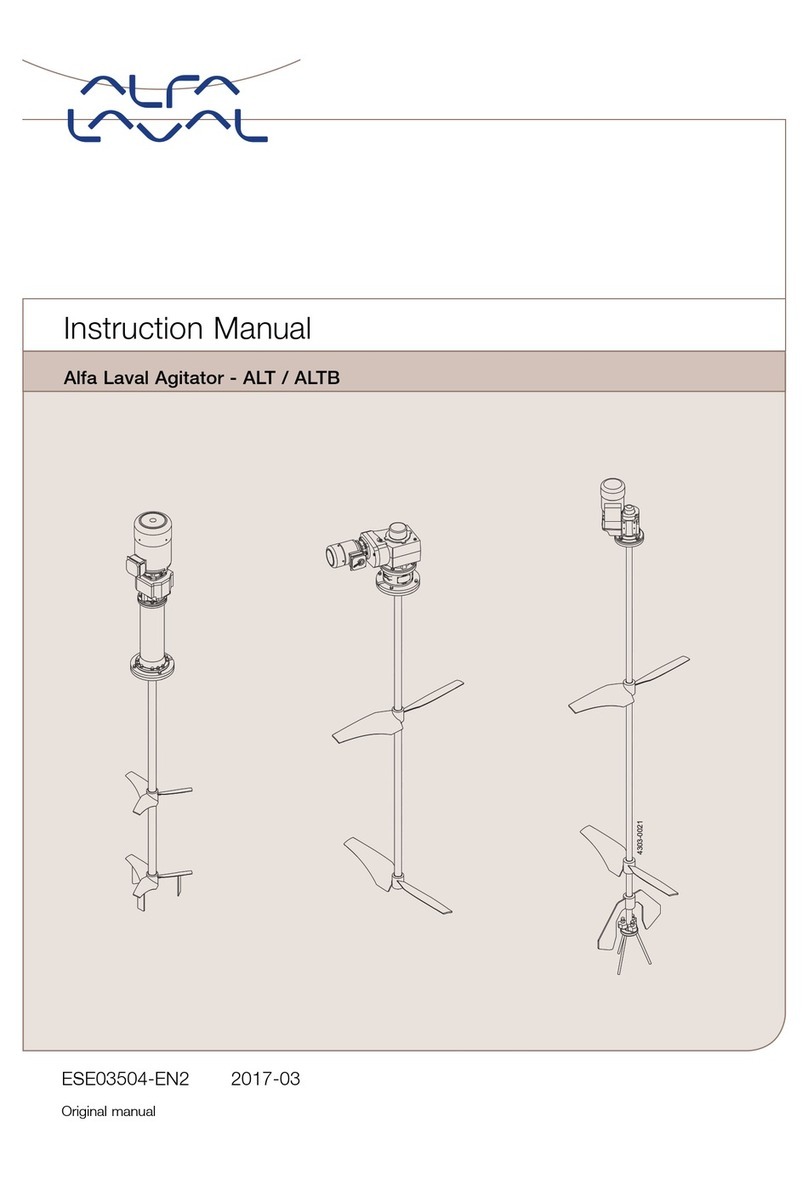 Alfalaval ALT series User manual Alfalaval ALT series User manual