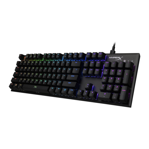 HyperX Alloy FPS User manual HyperX Alloy FPS User manual