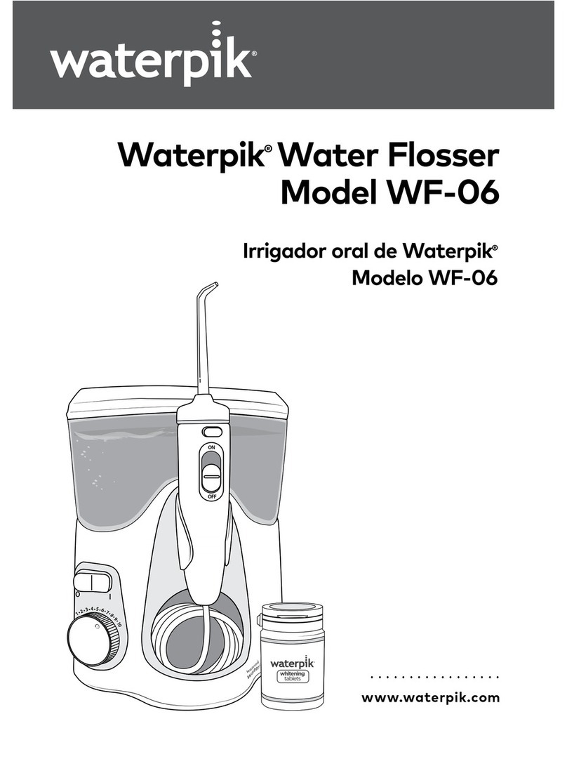 Waterpik Water Flosser WF-06 instruction manual