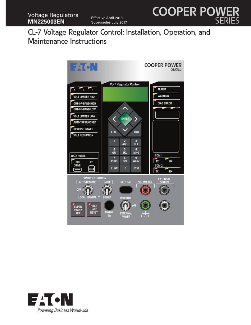 Eaton COOPER POWER SERIES Installation, operation and maintenance