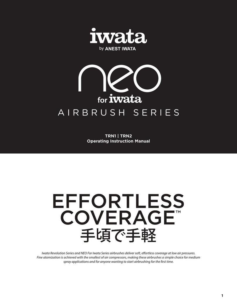 Iwata NEO FOR IWATA TRN1 Operating instructions manual Iwata NEO FOR IWATA TRN1 Operating instructions manual